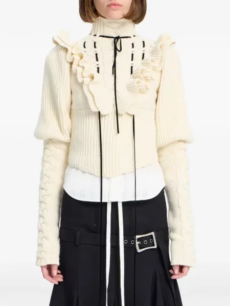 Pulover Ann Demeulemeester cu volane