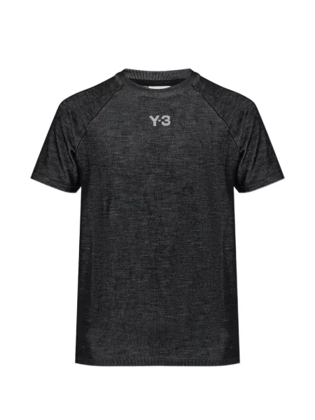 Tricou Y-3 cu imagine negru