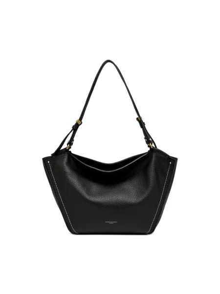 Torebka skórzana Gianni Chiarini skórzana czarna