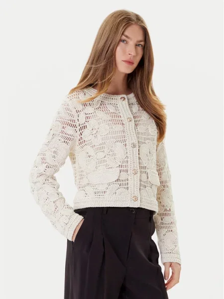 Morgan Pletena jopica bež