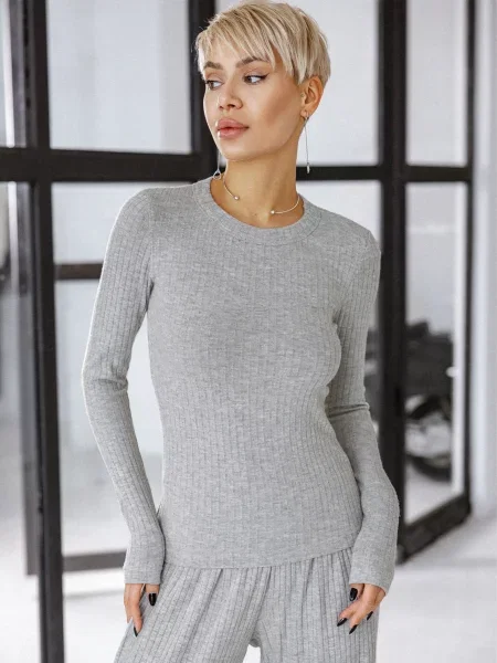 Лонгслів Leinle сірий