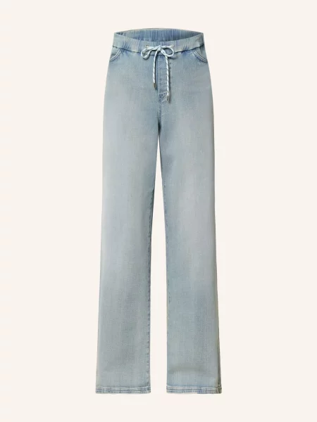 Marc Cain Džíny S Širokými Nohavicemi Welkom blue denim modré