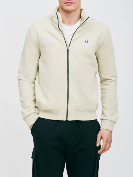 Спортивная кофта Aeronautica Militare бежевая