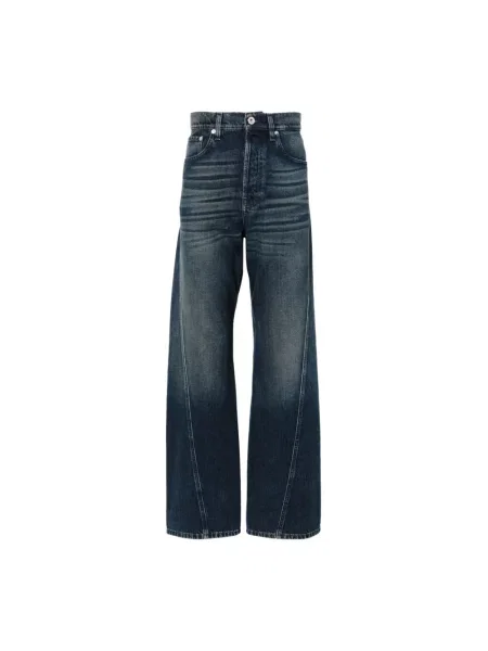 Jeansy Lanvin casual niebieskie
