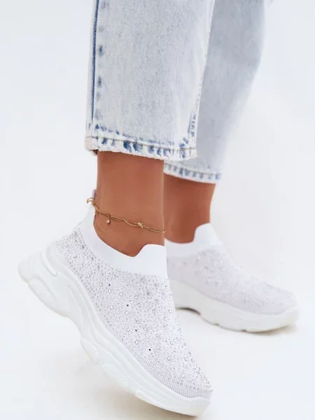Chiloți Boto slip-on alb