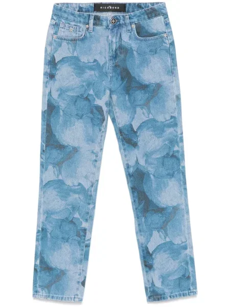 Blugi John Richmond cu imagine albastru