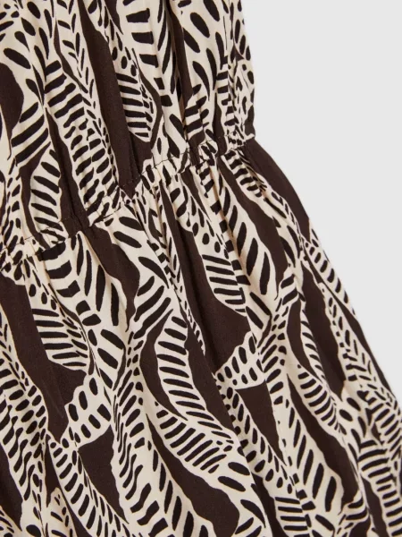 Rochie Marisse maro