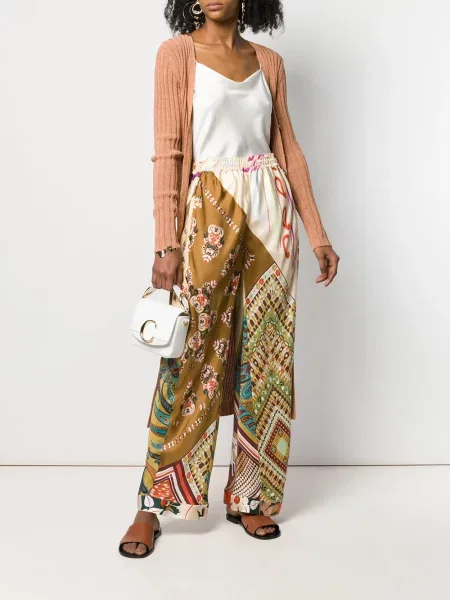 Pantaloni Chloé maro