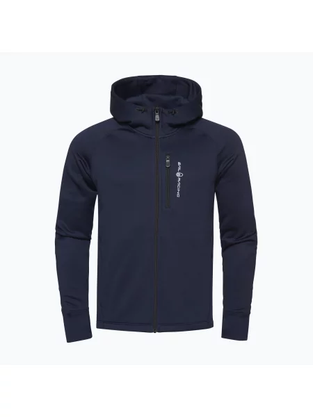 Мъжки суитшърт за ветроходство Sail Racing Spray Powerstretch Zip Hood dark navy синьо