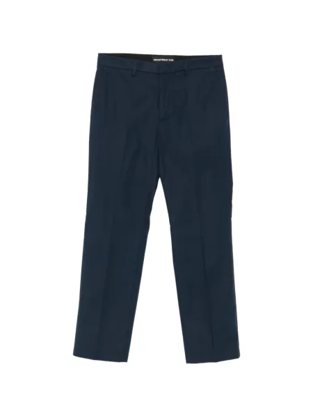 Pantaloni Department 5 cu autograf albastru