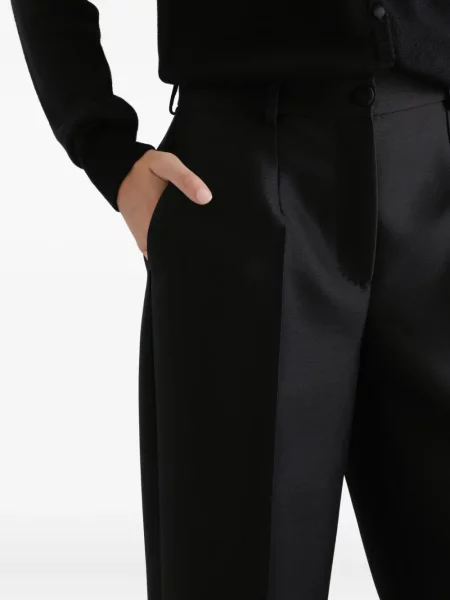 Pantaloni Dolce & Gabbana plisate negru