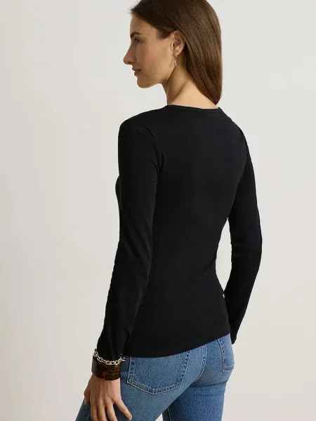 Lauren Ralph Lauren лонгслів з бавовною