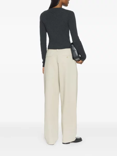 Pantaloni Maison Kitsune plisate