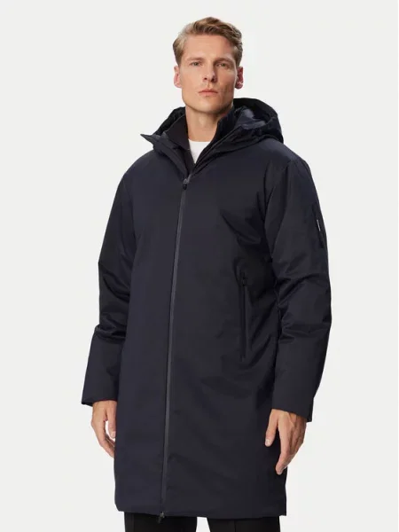Emporio Armani Prehodna jakna Mornarsko modra