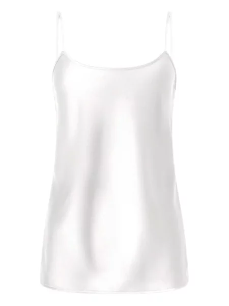 Top Genny na ramiączkach biały