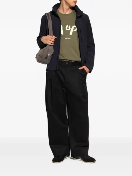 Geacă Paul Smith cu glugă albastru