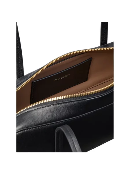 Geantă Calvin Klein cu imagine negru