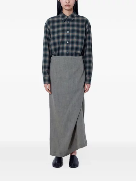 Rochie tip cămașă Our Legacy gri