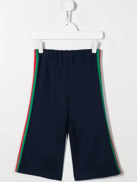 Spodnie dziecięce Gucci niebieskie