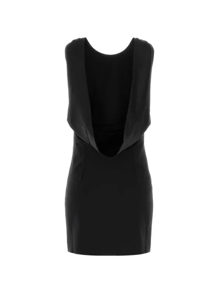 Rochie mini The Andamane drapată negru