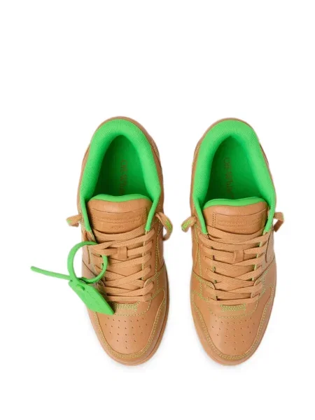 Sneakerși Off-white business alb