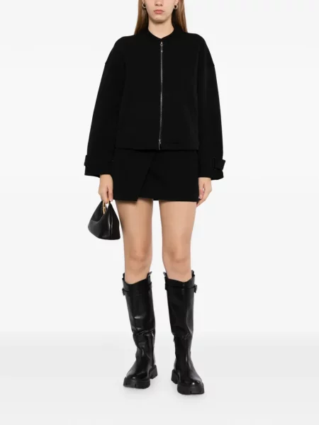Geacă Emporio Armani din jerseu negru