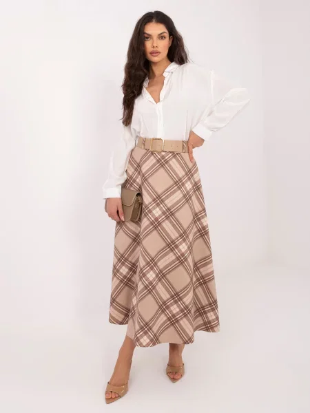 Fustă Italy Moda alb