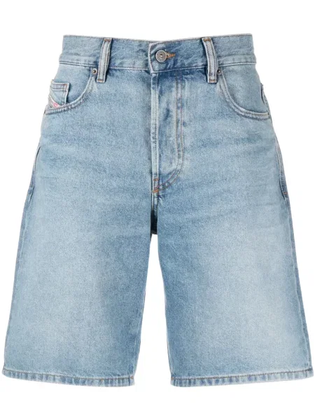 Džínové šortky Diesel modré