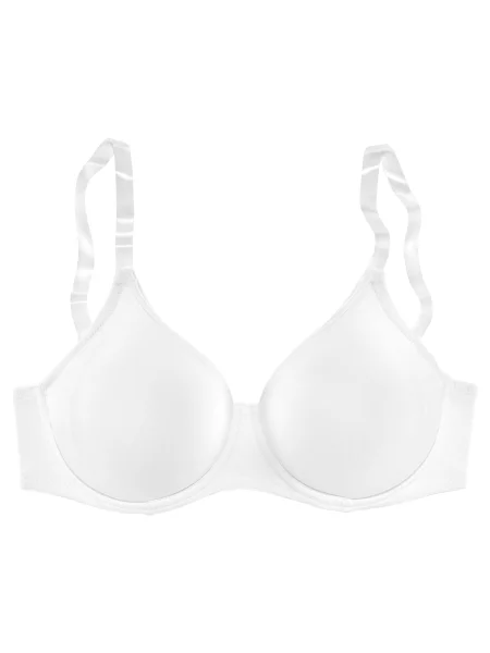 NUANCE Podprsenka perlově bílá