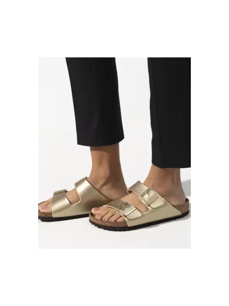 Női papucs BIRKENSTOCK Arizona BF Narrow gold. Méret: 36 EU