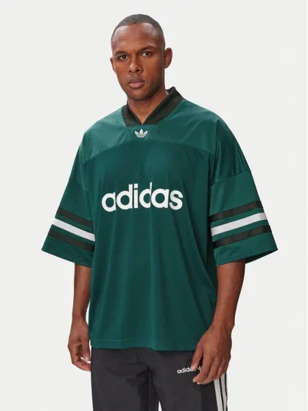 Adidas T-shirt Adicolor Loose Fit zelena