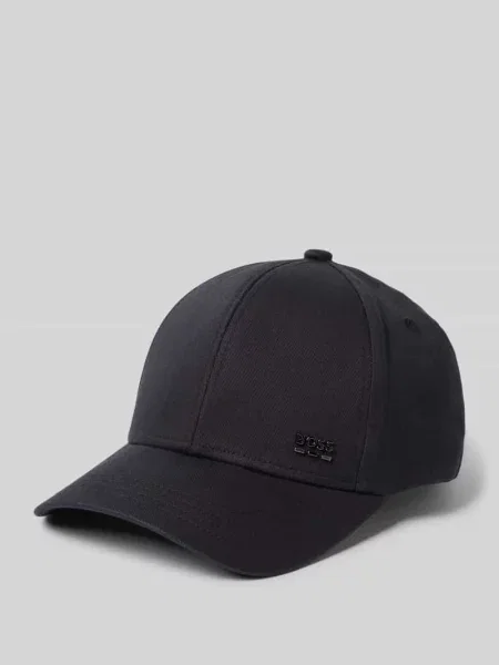 Czapka z daszkiem z czystej bawełny model ‘ZED-BOSS-ME’ czarna