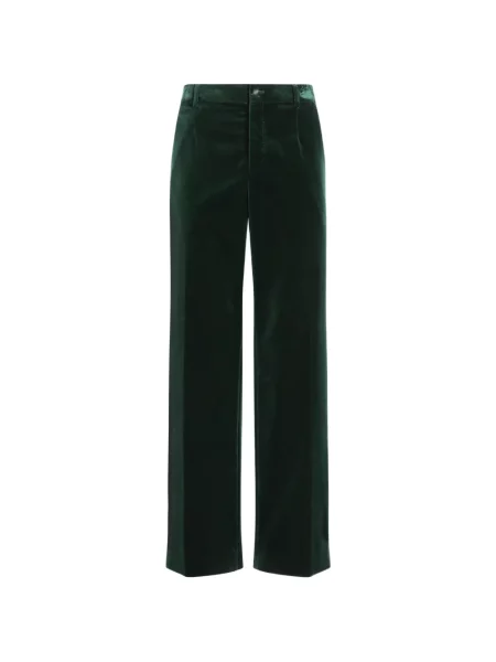 Pantaloni Dolce & Gabbana de catifea verde
