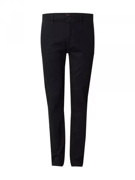 Hlače chino Boss črna