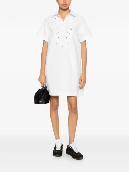 Rochie mini Moncler alb