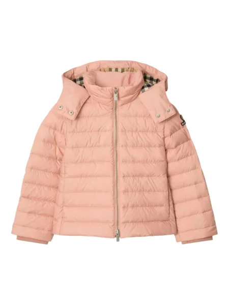 Kurtka dziecięca Burberry różowa