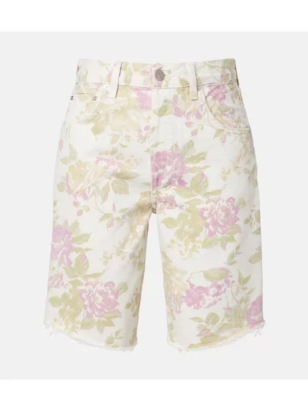 Bermude Citizens Of Humanity cu model floral bej