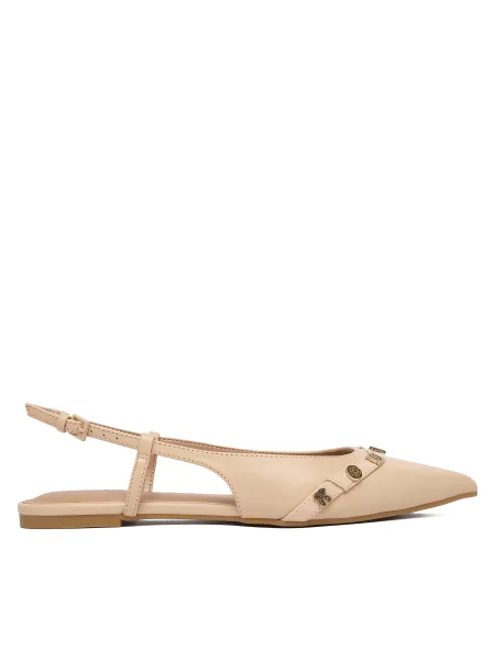 Балетки Guess бежевые
