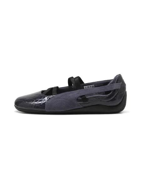 PUMA sneakersy Speedcat Ballet o fakturze skóry krokodyla Buty szary