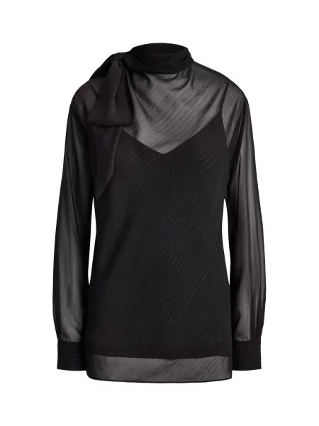 Lauren Ralph Lauren Bluza črna