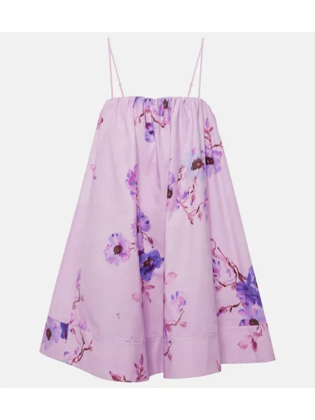 Rochie Zimmermann cu model floral violet