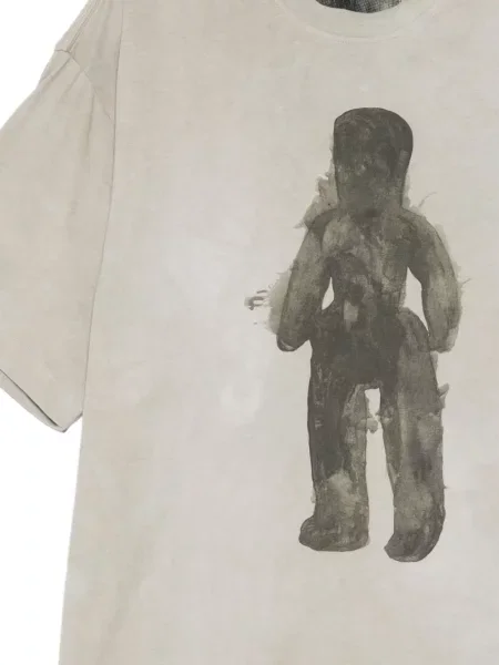 Tricou Ziggy Chen cu imagine gri