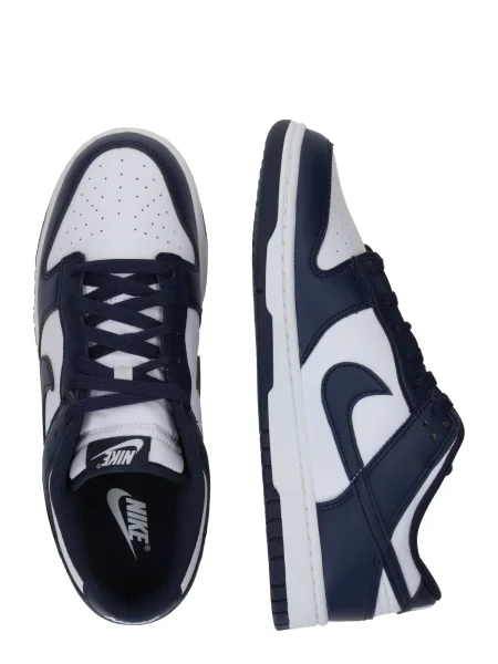 Nike Sportswear Nízke tenisky DUNK námornícka modrá biela