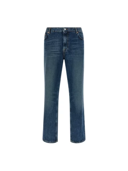 Jeansy Department Five z kamieniami niebieskie