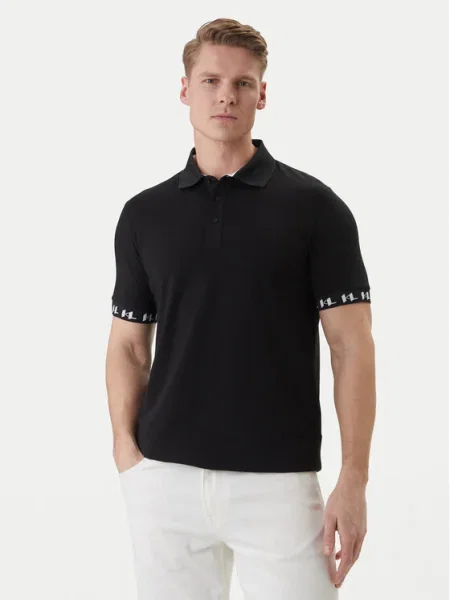 Tricou polo Karl Lagerfeld negru