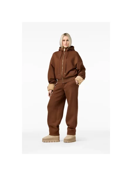 Bluza z kapturem Goldbergh brązowa