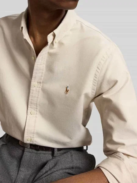 Koszula casualowa o kroju slim fit z czystej bawełny Polo Ralph Lauren