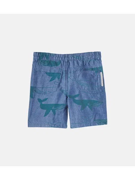 Gyerek farmer rövidnadrág Stella Mccartney kék