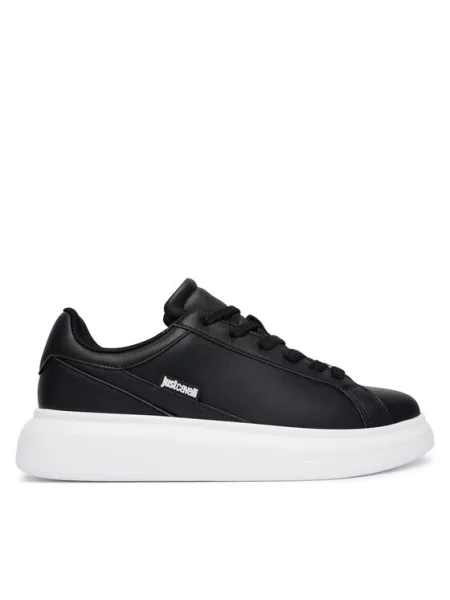 Just Cavalli Sneakersy czarny
