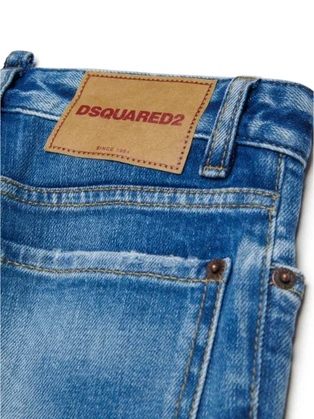 Dětské straight fit džíny Dsquared2 modré